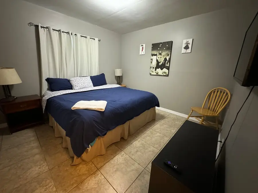 King bedroom for a group stay, Kaizen Rentals
